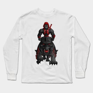 Anti Eternia He-Man and Battlecat Long Sleeve T-Shirt